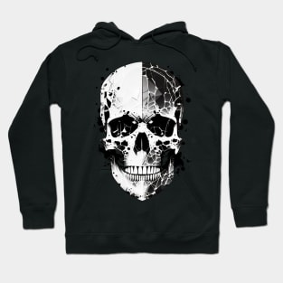 Fragmented skull Hoodie